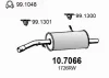 10.7066 ASSO Глушитель выхлопных газов конечный