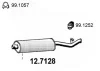 12.7128 ASSO Глушитель выхлопных газов конечный