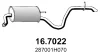 16.7022 ASSO Глушитель выхлопных газов конечный