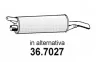 36.7027 ASSO Глушитель выхлопных газов конечный