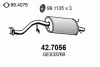 42.7056 ASSO Глушитель выхлопных газов конечный