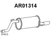 AR01314 VENEPORTE Глушитель выхлопных газов конечный