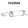 FA25548 VENEPORTE Глушитель выхлопных газов конечный