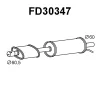 FD30347 VENEPORTE Глушитель выхлопных газов конечный