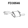 FD30546 VENEPORTE Глушитель выхлопных газов конечный