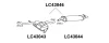 LC43046 VENEPORTE Глушитель выхлопных газов конечный