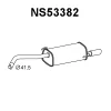 NS53382 VENEPORTE Глушитель выхлопных газов конечный