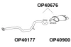 OP40676 VENEPORTE Глушитель выхлопных газов конечный