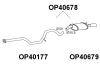 OP40678 VENEPORTE Глушитель выхлопных газов конечный
