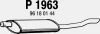 P1963 FENNO Глушитель выхлопных газов конечный