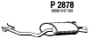 P2878 FENNO Глушитель выхлопных газов конечный
