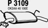 P3109 FENNO Глушитель выхлопных газов конечный