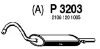 P3203 FENNO Глушитель выхлопных газов конечный