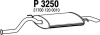 P3250 FENNO Глушитель выхлопных газов конечный
