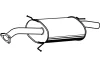 P3852 FENNO Глушитель выхлопных газов конечный