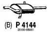 P4144 FENNO Глушитель выхлопных газов конечный