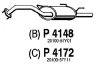 P4172 FENNO Глушитель выхлопных газов конечный