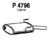 P4796 FENNO Глушитель выхлопных газов конечный