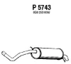 P5743 FENNO Глушитель выхлопных газов конечный
