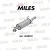 HA00233 MILES Глушитель выхлопных газов конечный