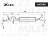 Превью - HA00931 MILES Глушитель выхлопных газов конечный (фото 3)