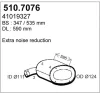 510.7076 ASSO Средний / конечный глушитель ОГ