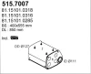 515.7007 ASSO Средний / конечный глушитель ОГ