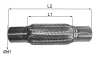 06.31.42 IMASAF Гофрированная труба, выхлопная система