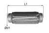 06.60.63 IMASAF Гофрированная труба, выхлопная система