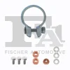 CC100925 FA1/FISCHER Монтажный комплект, катализатор