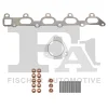 CC120307 FA1/FISCHER Монтажный комплект, катализатор
