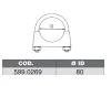 599.0269 ASSO Монтажный комплект, глушитель