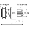 Превью - SD0013 AS Привод стартера (фото 2)