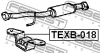 Превью - TEXB-018 FEBEST Монтажный комплект, система выпуска (фото 2)