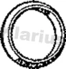 410140 KLARIUS Уплотнительное кольцо, труба выхлопного газа