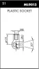 Превью - ML5213 MONROE Газовая пружина, крышка багажник (фото 2)