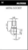 ML5528 MONROE Газовая пружина, крышка багажник