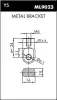 Превью - ML5595 MONROE Газовая пружина, крышка багажник (фото 3)