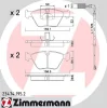 23474.195.2 ZIMMERMANN Тормозные колодки