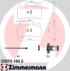 23575.160.3 ZIMMERMANN Тормозные колодки