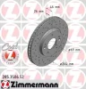285.3506.52 ZIMMERMANN Тормозной диск