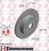 530.2463.52 ZIMMERMANN Тормозной диск
