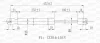 Превью - GSR6013.00 OPEN PARTS Газовая пружина, крышка багажник (фото 2)