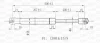 Превью - GSR6036.00 OPEN PARTS Газовая пружина, крышка багажник (фото 2)