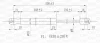 Превью - GSR6041.00 OPEN PARTS Газовая пружина, крышка багажник (фото 2)