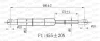 Превью - GSR6485.00 OPEN PARTS Газовая пружина, крышка багажник (фото 2)