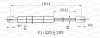 Превью - GSR6492.00 OPEN PARTS Газовая пружина, крышка багажник (фото 2)