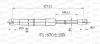 Превью - GSR6502.00 OPEN PARTS Газовая пружина, крышка багажник (фото 2)