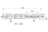 GF-2024 ZEKKERT Газовая пружина, крышка багажник
