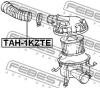 Превью - TAH-1KZTE FEBEST Рукав воздухозаборника, воздушный фильтр (фото 2)